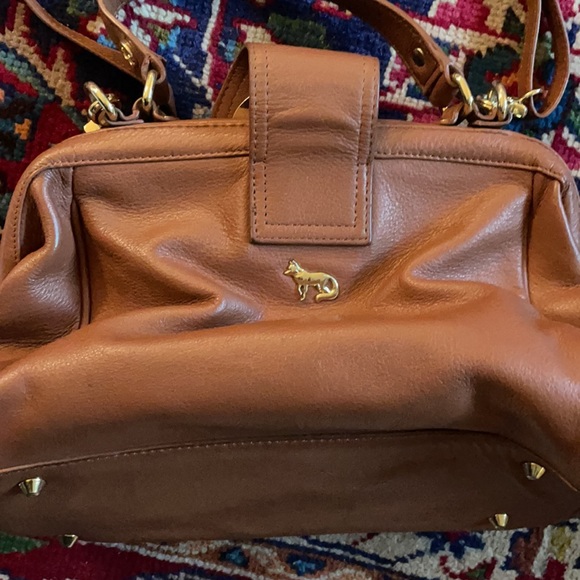 Emma Fox brown leather bag purse - Picture 9 of 11